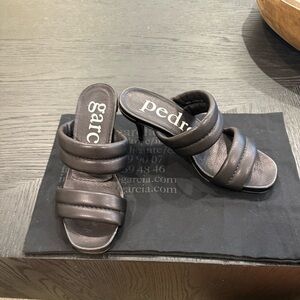 Pedro Garcia Black Women's Sandals